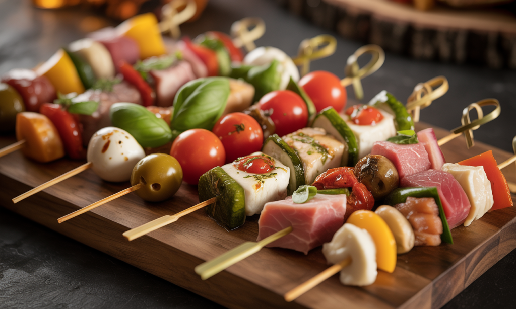 découvrez notre sélection des 5 meilleures brochettes apéro à préparer la veille : des recettes faciles, originales et parfaites pour régaler vos invités sans stress le jour j !