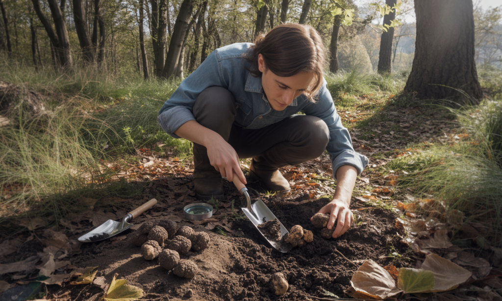 découvrez comment chercher et trouver des truffes sans chien grâce à des techniques simples et efficaces. apprenez les meilleures méthodes et astuces pour dénicher des truffes facilement en forêt.