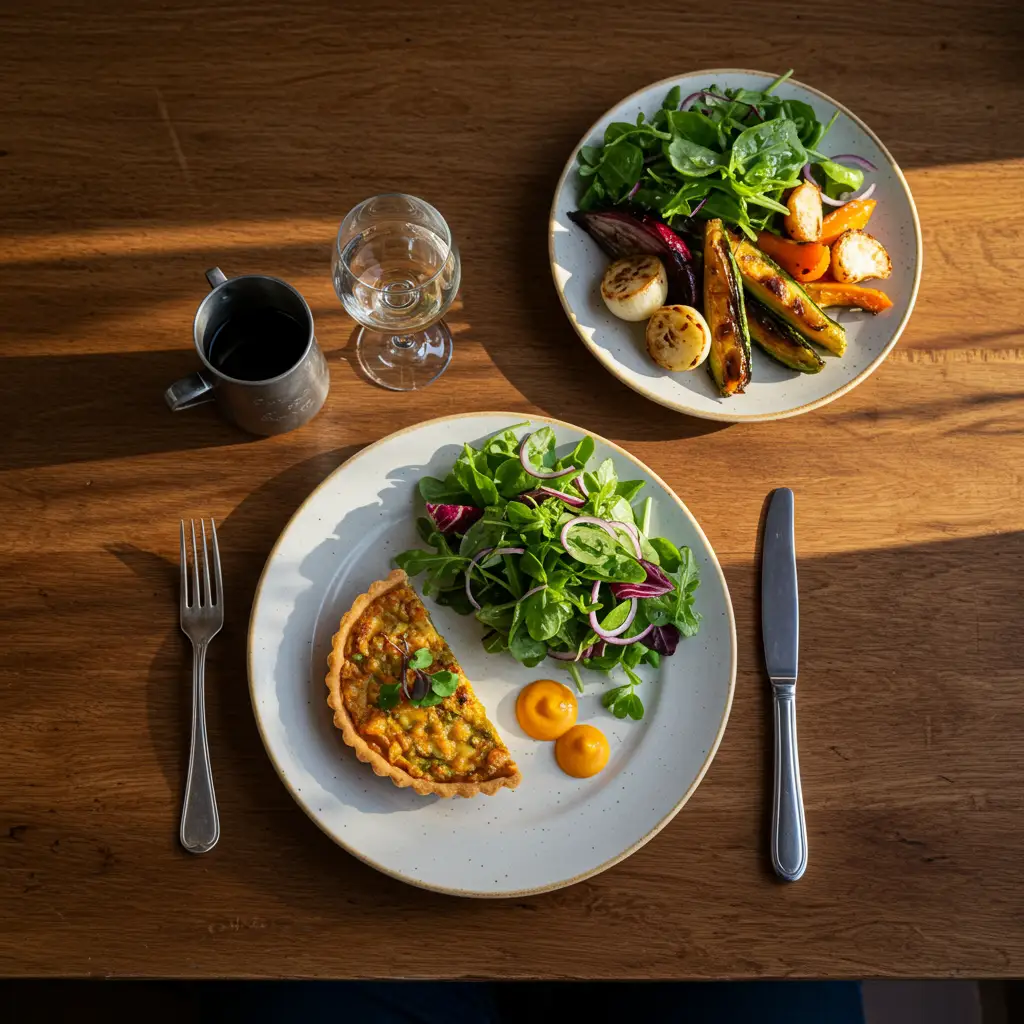 Tarte salée : quel accompagnement choisir ? Nos idées