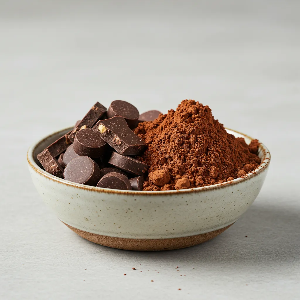 Comparaison entre chocolat en tablette pâtissier et cacao en poudre pour préparer un chocolat chaud