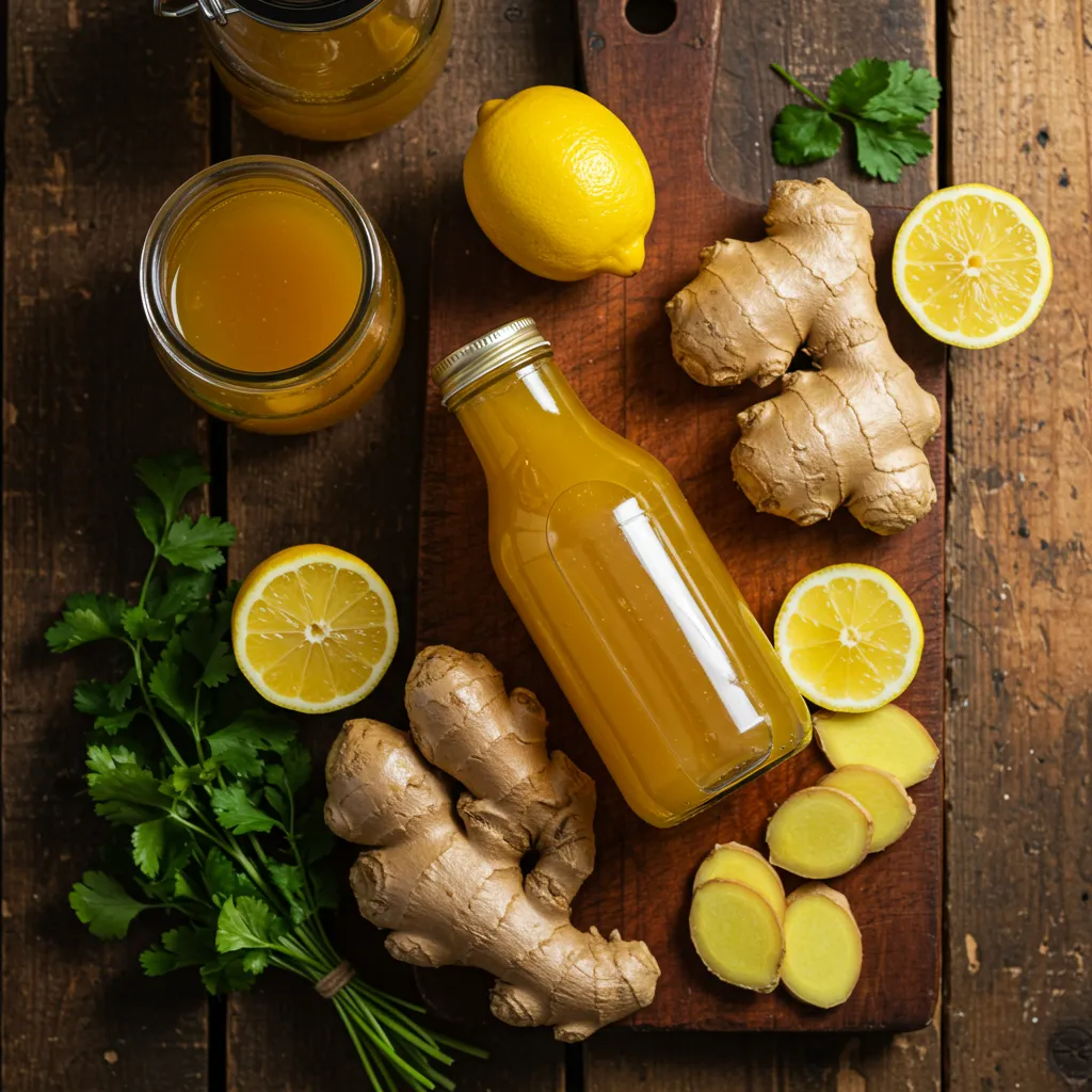 Jus de Gingembre Maison : Recette, Dosage et Bienfaits